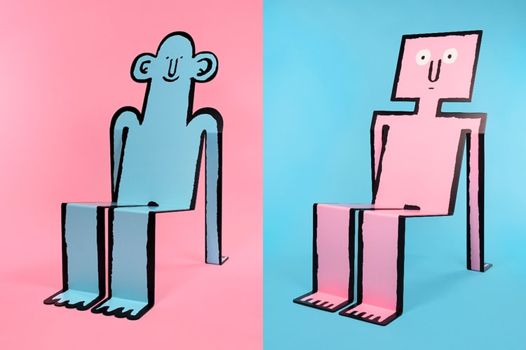 Case Studyo and Jean Jullien Partner on Sculptural Chairs