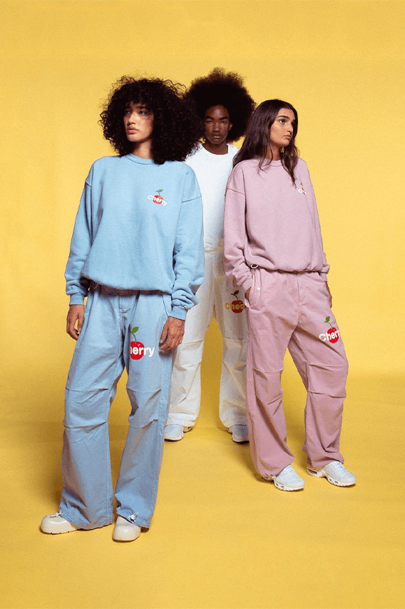 Cherry Los Angeles Not An Apple Capsule Collection Release Info streetwear sportswear