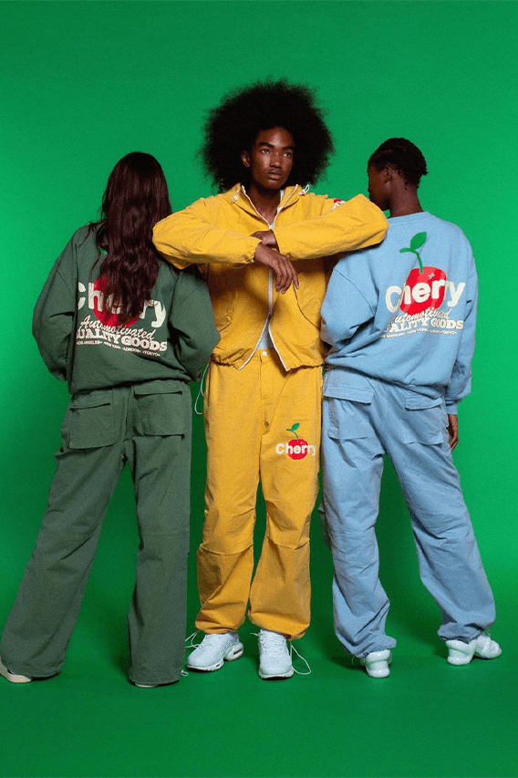 Cherry Los Angeles Not An Apple Capsule Collection Release Info streetwear sportswear