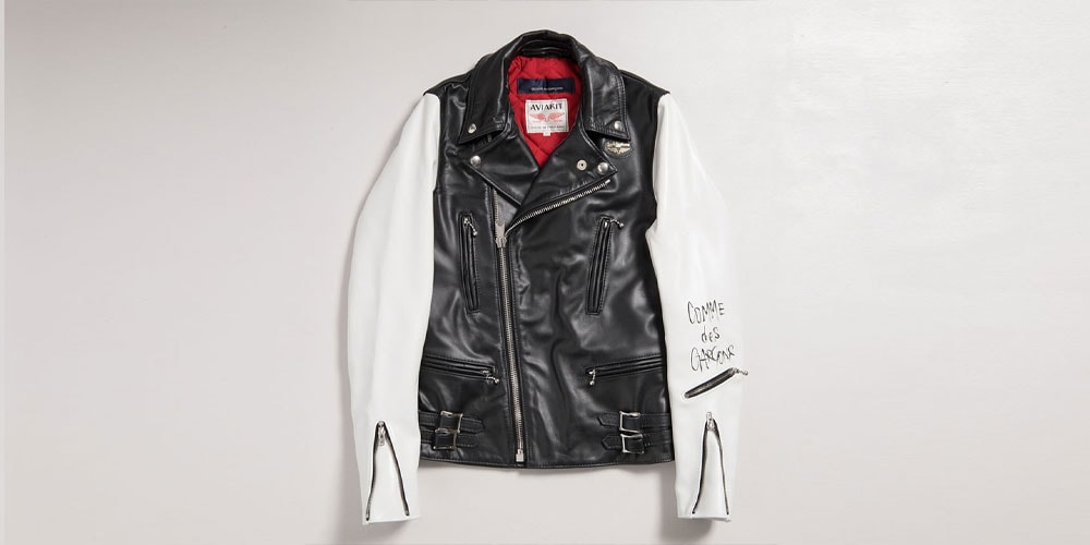 COMME des GARÇONS x Lewis Leathers AVIAKIT Leather Jacket | Hypebeast