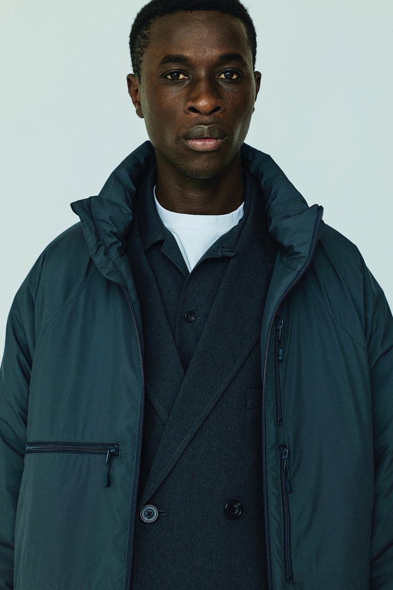 Daiwa Pier fall winter 2022 lookbook colllection jackets puffer vest quilted pant release info date price