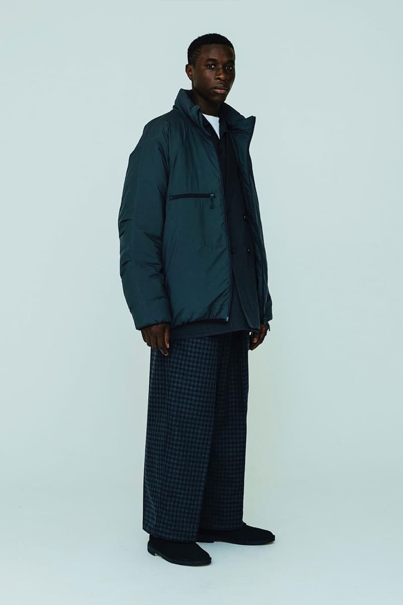 Daiwa Pier fall winter 2022 lookbook colllection jackets puffer vest quilted pant release info date price