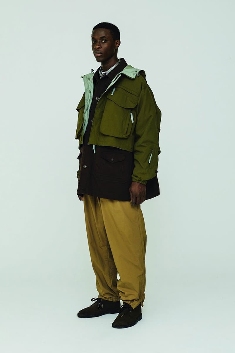 Daiwa Pier fall winter 2022 lookbook colllection jackets puffer vest quilted pant release info date price