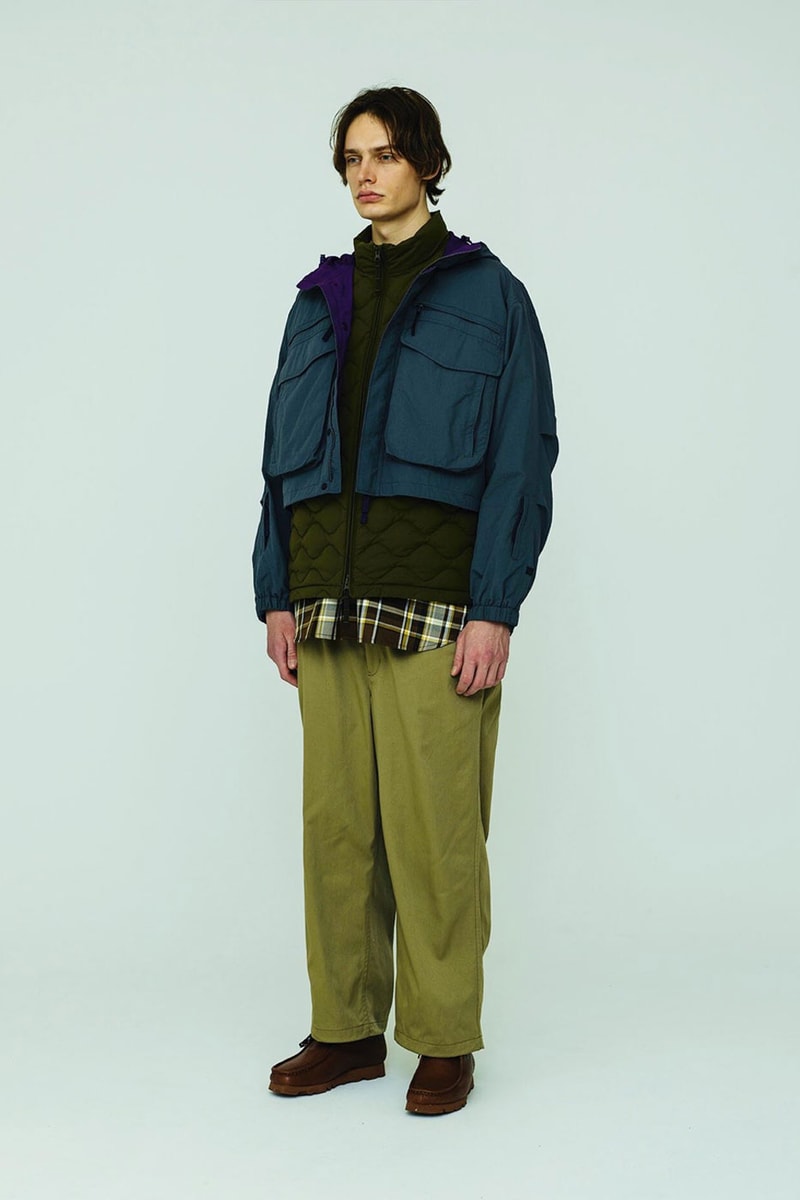 Daiwa Pier fall winter 2022 lookbook colllection jackets puffer vest quilted pant release info date price