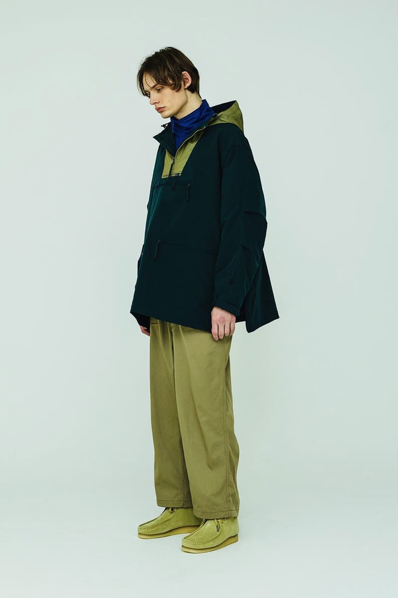 Daiwa Pier fall winter 2022 lookbook colllection jackets puffer vest quilted pant release info date price