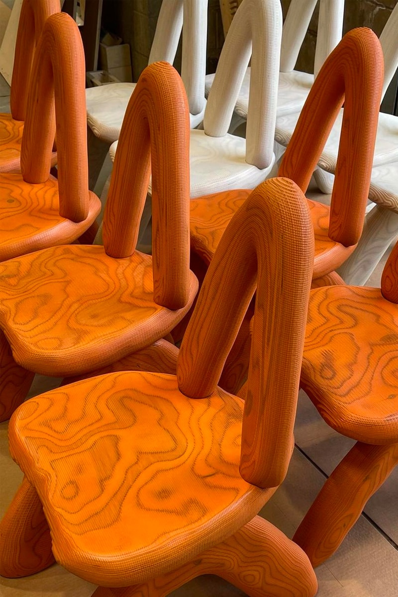 Daniel Arsham Friedman Benda Dino Chair New Version Info 2022 Arsham Living