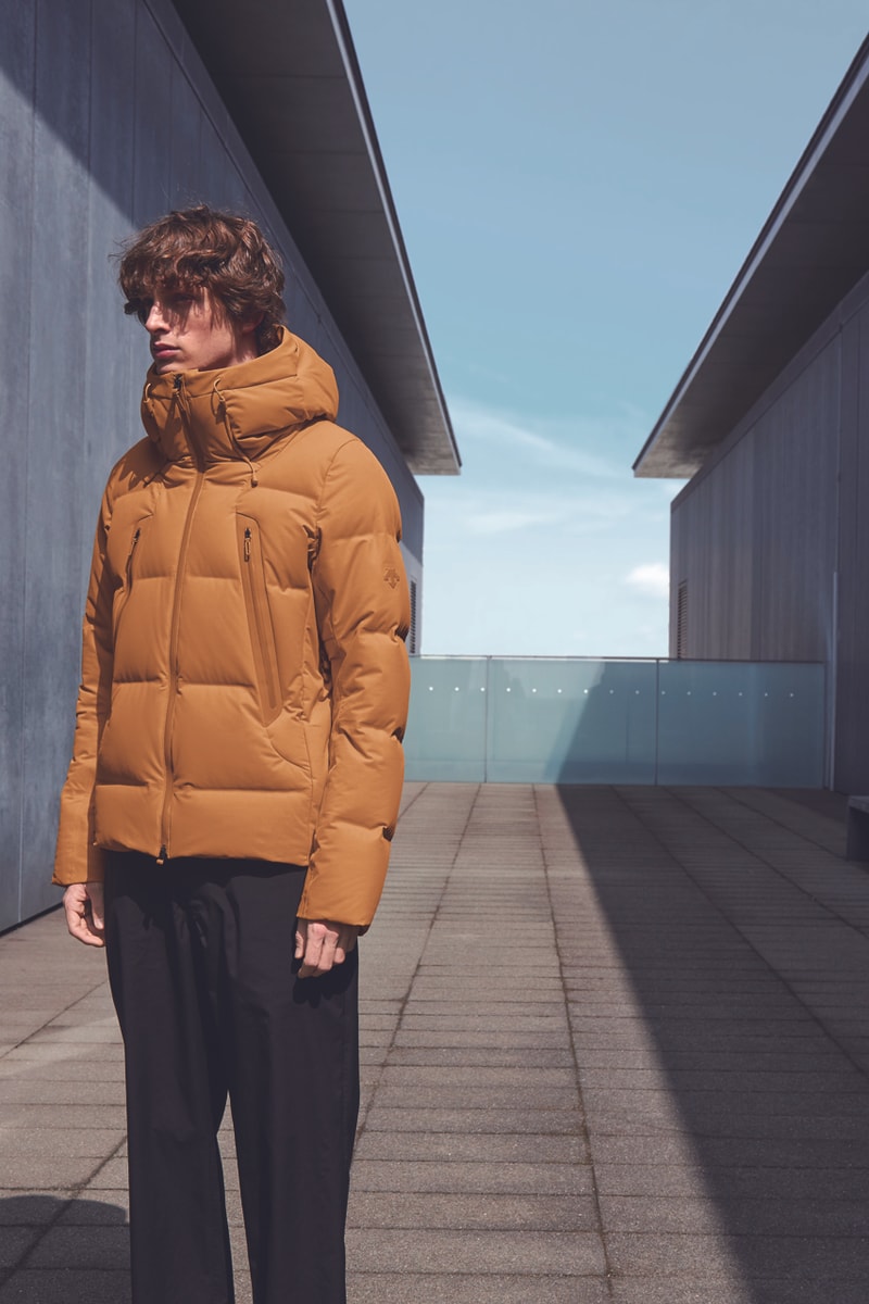 Descente ALLTERRAIN Fall Winter 2022 FW22 10th Anniversary Collection Mizusawa Down Jacket FUSIONKNIT Lookbook