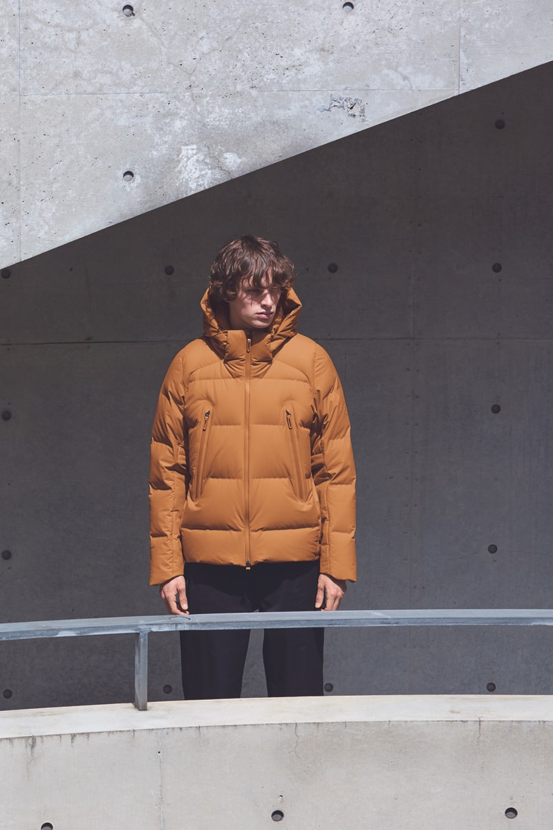 Descente ALLTERRAIN Fall Winter 2022 FW22 10th Anniversary Collection Mizusawa Down Jacket FUSIONKNIT Lookbook