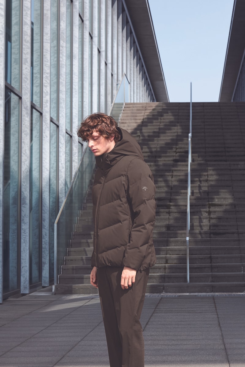 Descente ALLTERRAIN Fall Winter 2022 FW22 10th Anniversary Collection Mizusawa Down Jacket FUSIONKNIT Lookbook