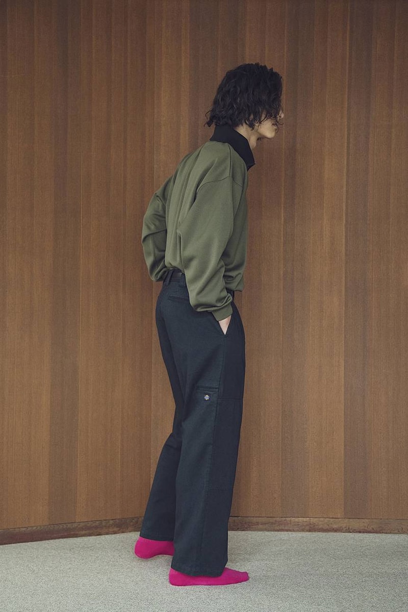 Dickies Monkey time japanese work clothes double knee work pants twill wide release info date price