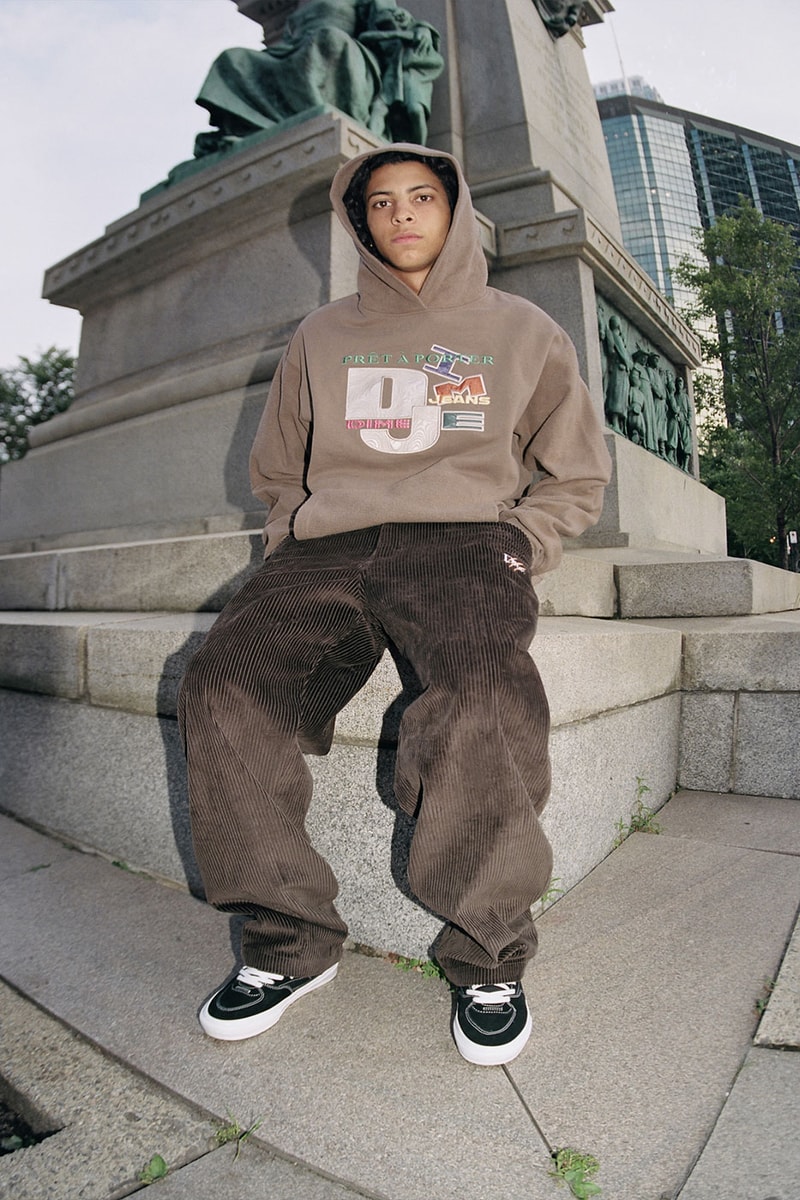 Dime's First Fall '22 Drop Highlights Classic Staples in Earthy Tones and Corduroy skatewear montreal canada quebec wavy simple neutral tones season montreal lookbooks