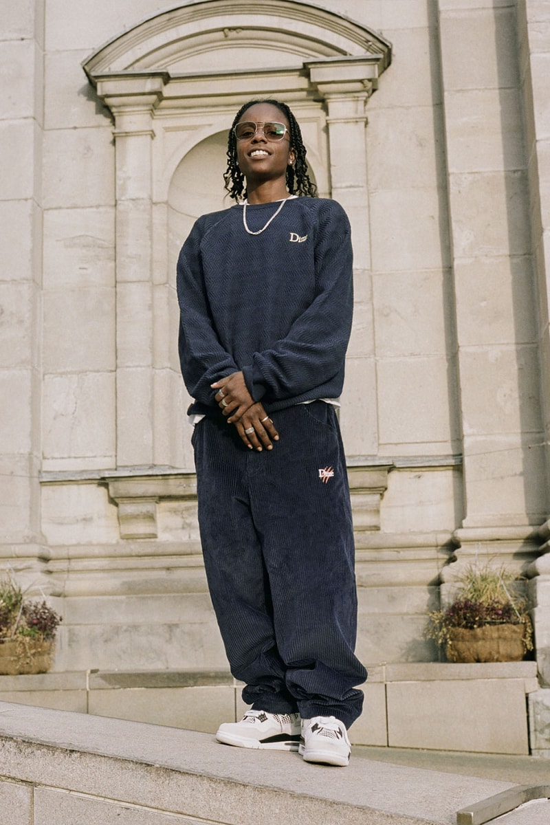 Dime's First Fall '22 Drop Highlights Classic Staples in Earthy Tones and Corduroy skatewear montreal canada quebec wavy simple neutral tones season montreal lookbooks