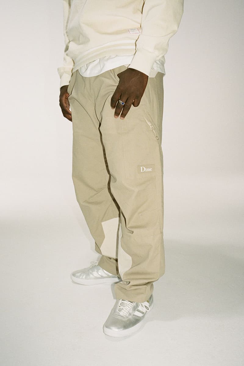 Dime's First Fall '22 Drop Highlights Classic Staples in Earthy Tones and Corduroy skatewear montreal canada quebec wavy simple neutral tones season montreal lookbooks