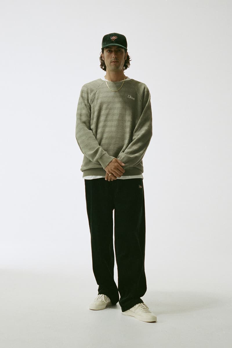 Dime's First Fall '22 Drop Highlights Classic Staples in Earthy Tones and Corduroy skatewear montreal canada quebec wavy simple neutral tones season montreal lookbooks