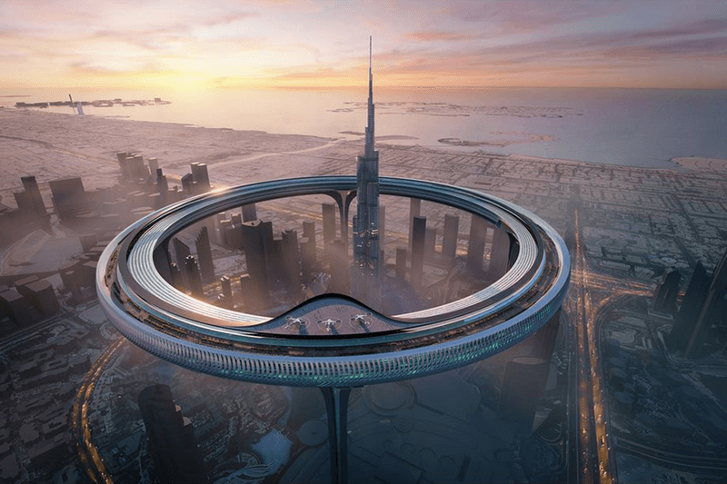 Znera Space Create Structure Around Burj Khalifa