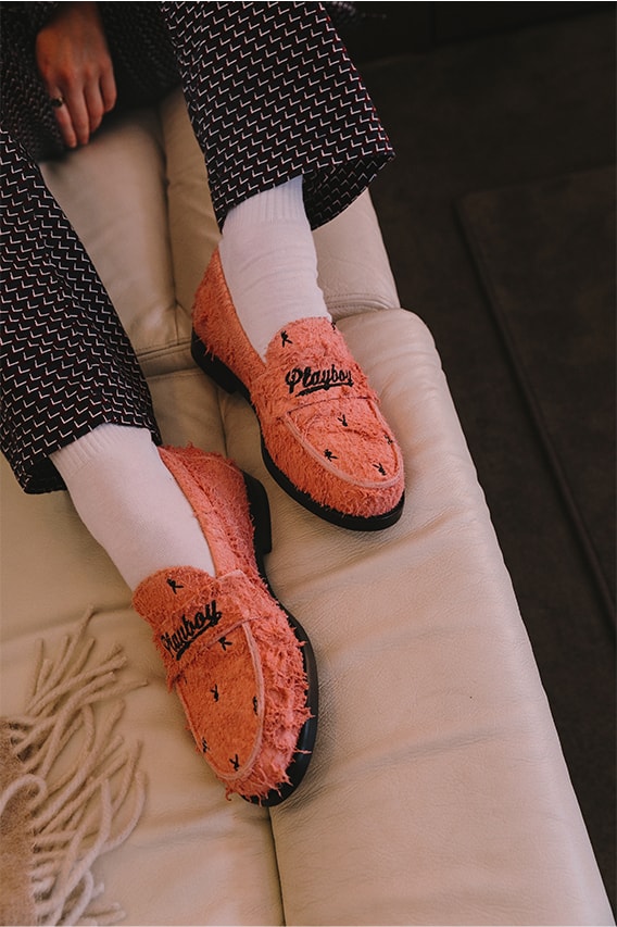 Duke Dexter Playboy Collaboration Release Info sexy bunny loafers