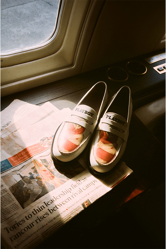 Duke Dexter Playboy Collaboration Release Info sexy bunny loafers