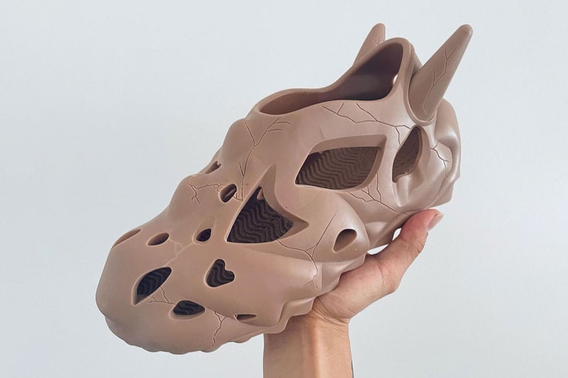 ESENES SNS Worldwide cubone pokemon brown dinosaur crocs custom release info images