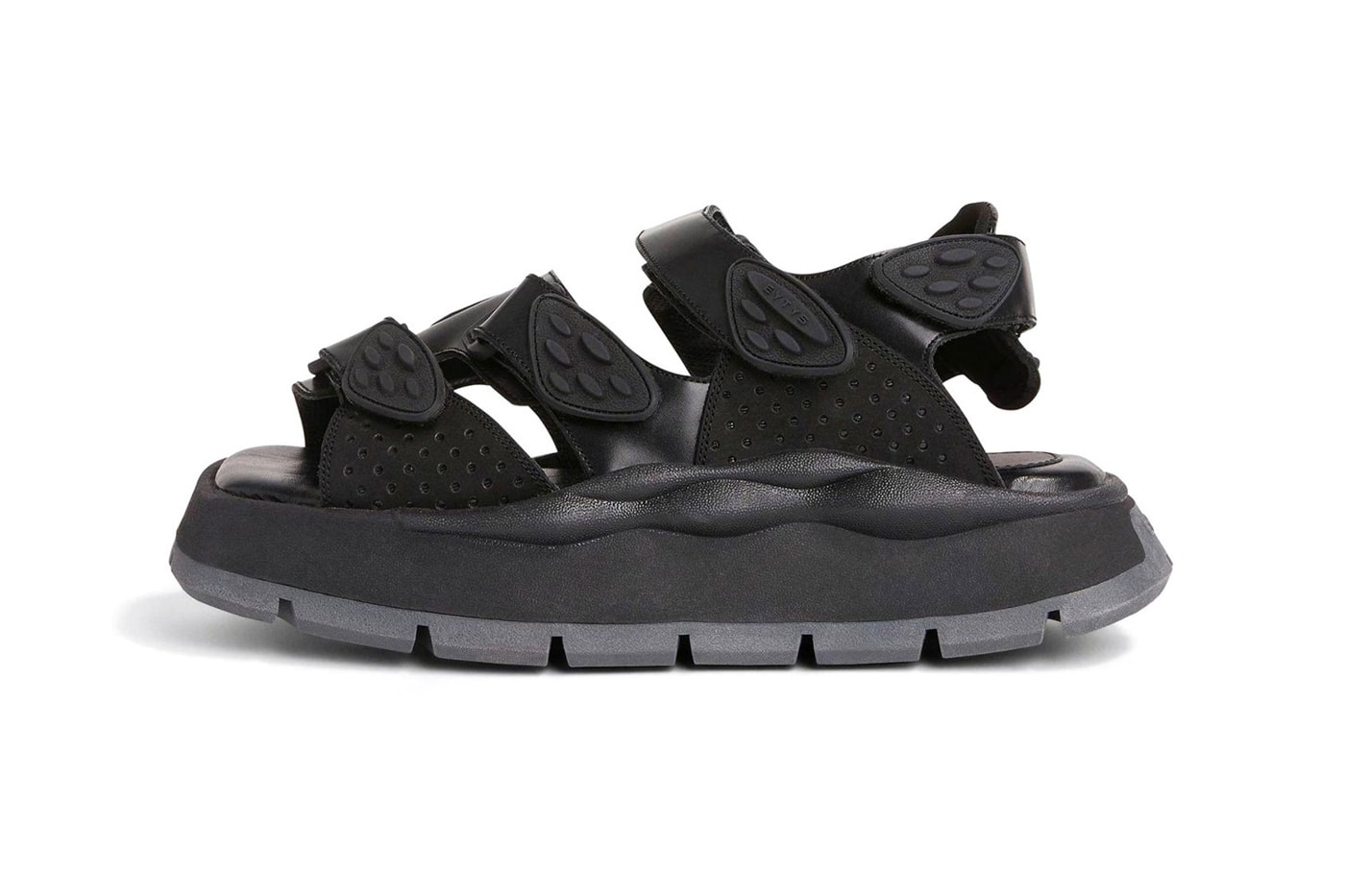Eytys Quest Sandal Black Seashell Sierra Spring Summer 2022 SS22 Footwear Stockholm Unisex Release Information
