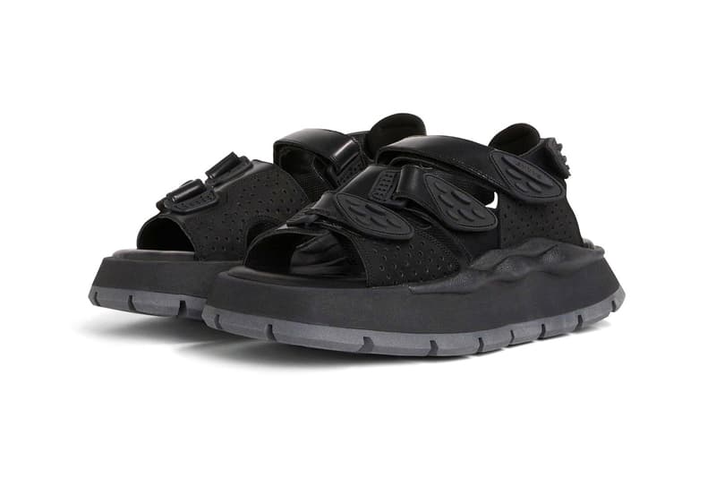 Eytys Quest Sandal Black Seashell Sierra Spring Summer 2022 SS22 Footwear Stockholm Unisex Release Information