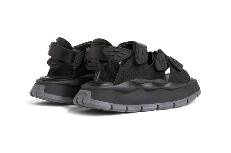 Eytys Quest Sandal Black Seashell Sierra Spring Summer 2022 SS22 Footwear Stockholm Unisex Release Information