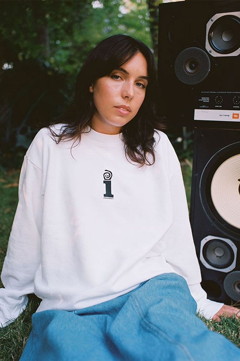 fragment design interscope records collab release info date price t shirts white black i logo thunderbolt long sleeve 