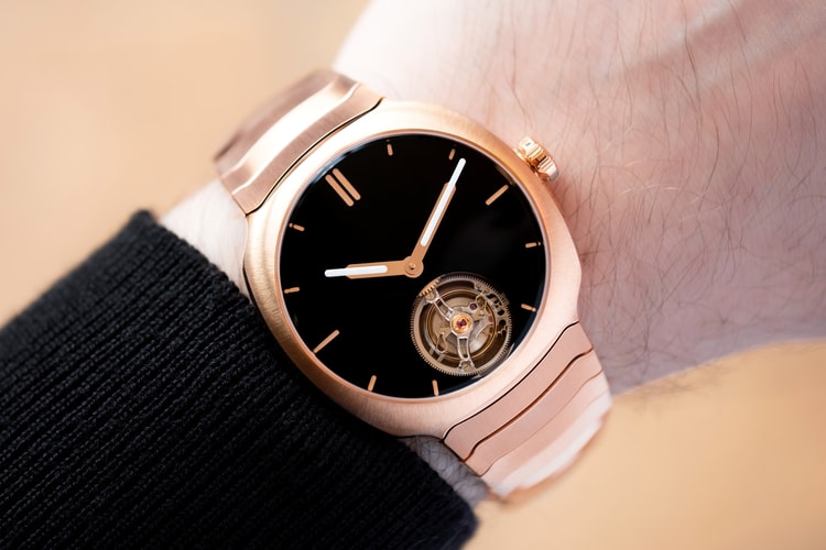 H. Moser & Cie. Crafts the Flying Tourbillon Streamliner in Red Gold