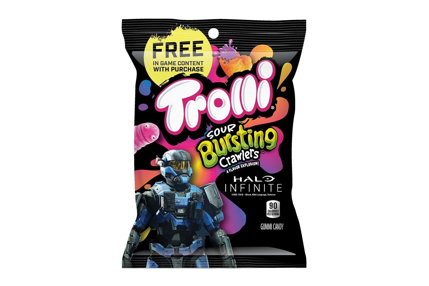Halo Infinite Trolli Limited Edition Collaboration Release Info Date Buy Price Original Sour Brite Crawlers Very Berry Sour Brite Crawlers Sour Gummi Creations Sour Bursting Crawlers