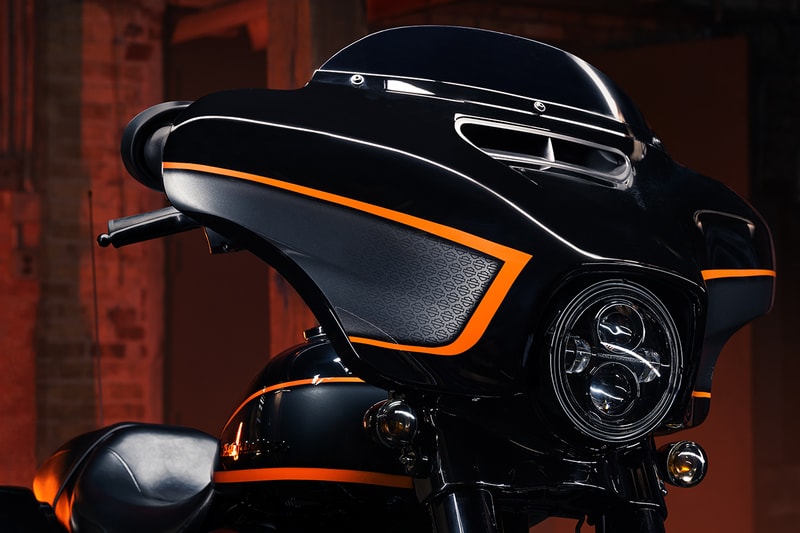 The Distinctive Limited Paint Job Incorporates Black And Orange With Gray Graphics