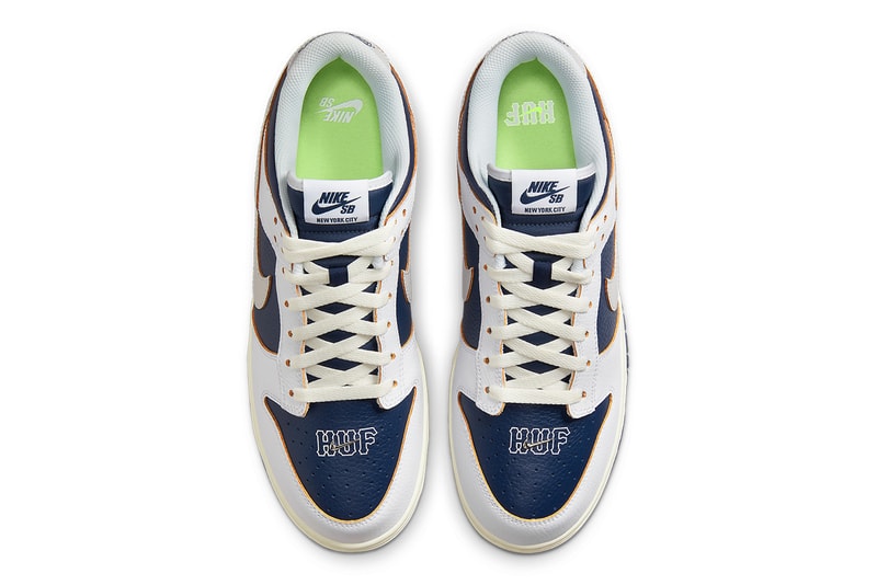 huf nike sb dunk low nyc new york city FD8775 100 keith forever release date info store list buying guide photos price 