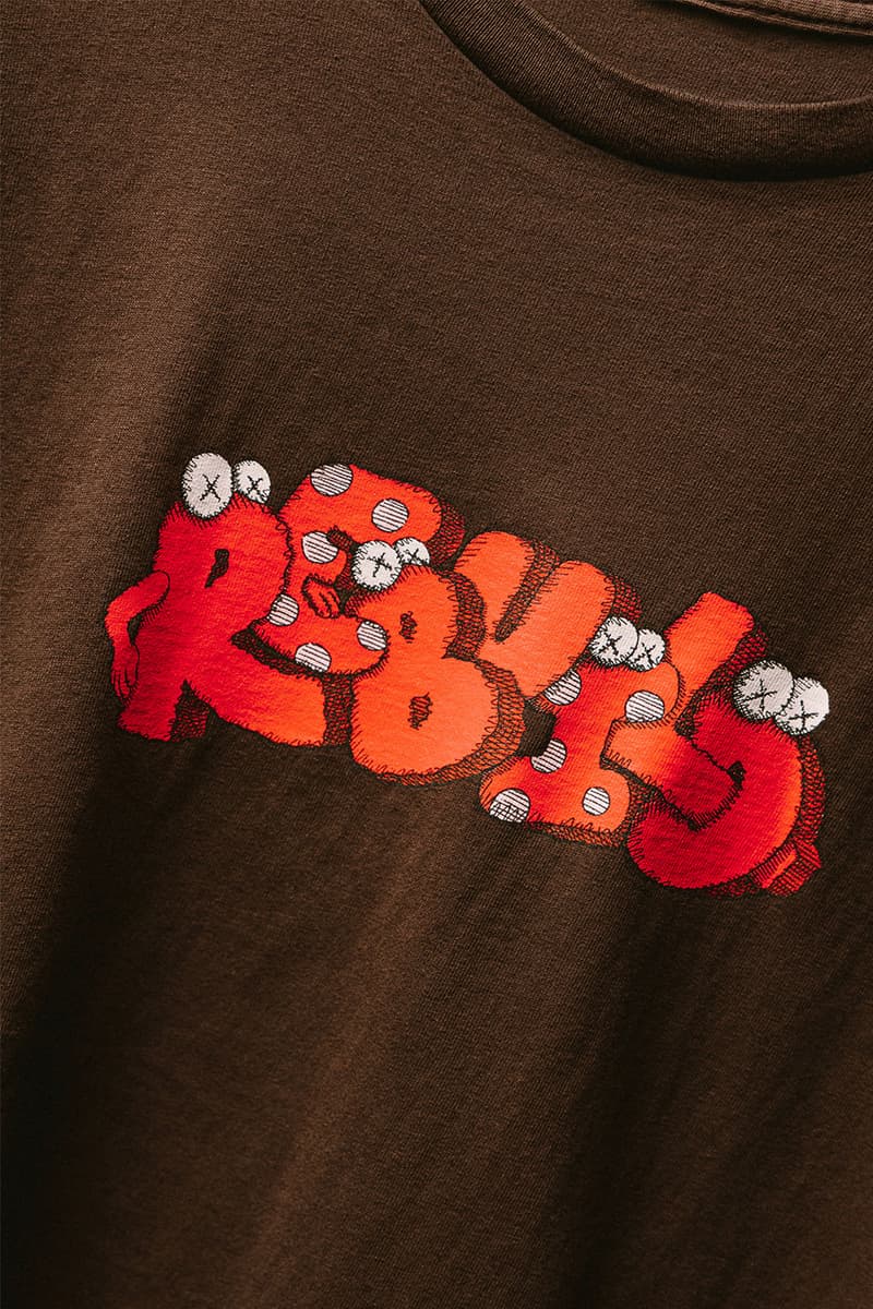 Infinite Archives x KAWS x Rebuild Foundation Collab HBX Release Info Buy Price Brown