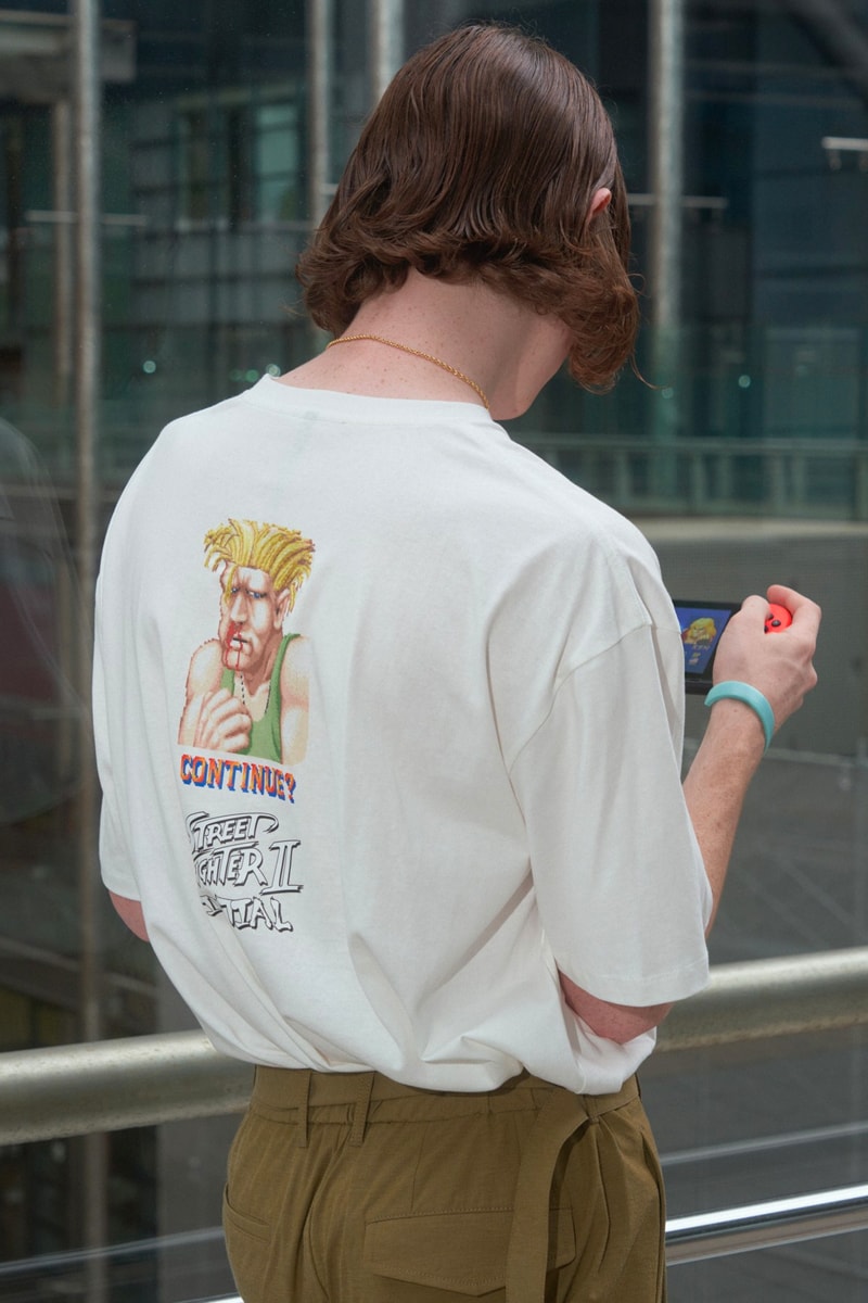 initial gentleman street fighter II lookbook ken ryu chun li guile dhalsim continue insert coin hong kong fashion walk release info date price