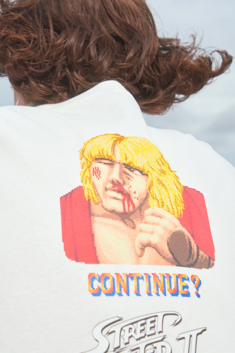 initial gentleman street fighter II lookbook ken ryu chun li guile dhalsim continue insert coin hong kong fashion walk release info date price