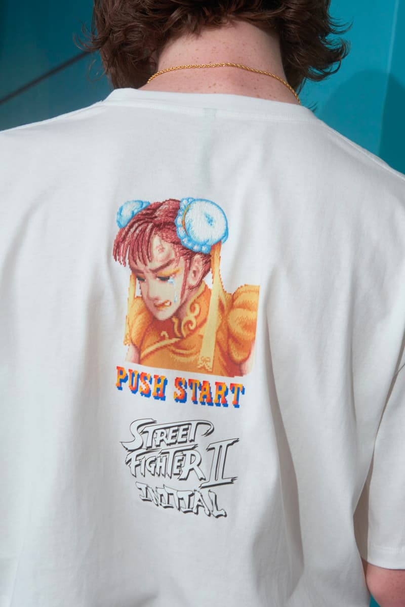 initial gentleman street fighter II lookbook ken ryu chun li guile dhalsim continue insert coin hong kong fashion walk release info date price