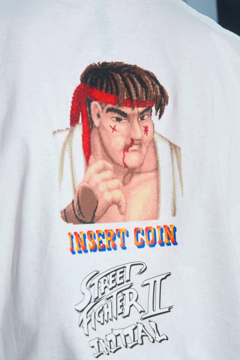 initial gentleman street fighter II lookbook ken ryu chun li guile dhalsim continue insert coin hong kong fashion walk release info date price