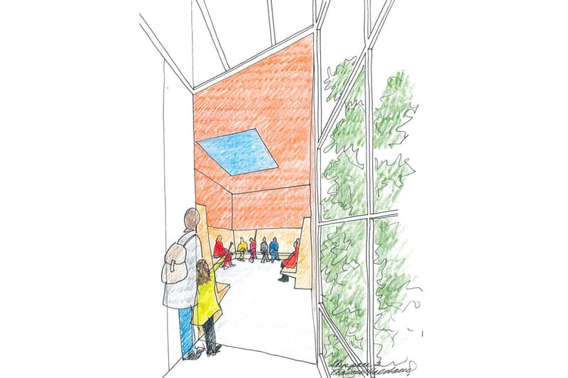 James Turrell Skyspace Installation Manhattan School