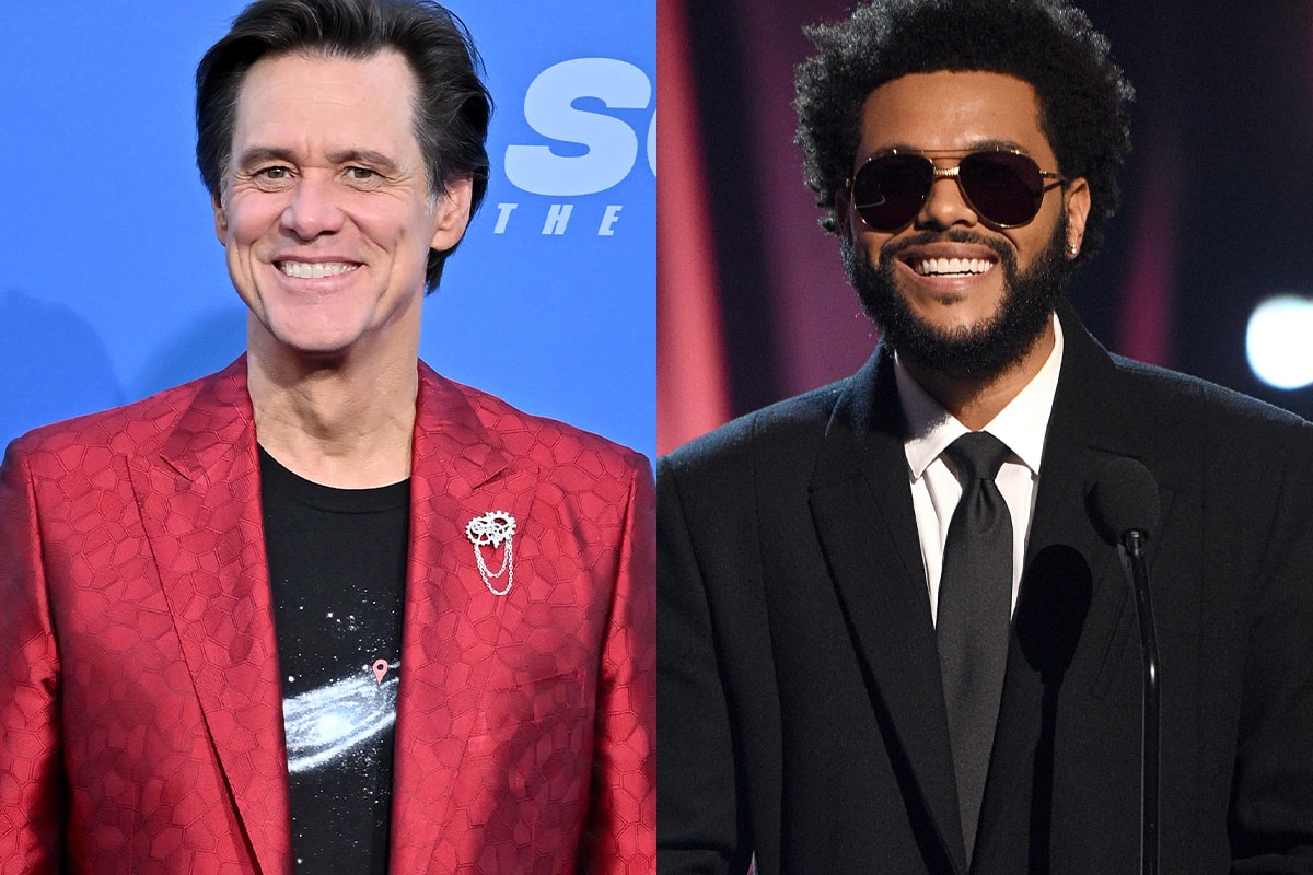 Jim Carrey Reveals He Initially Did Not Want To Appear on The Weeknd's 'Dawn FM' toronto blinding lights out of time the mask dumb and dumber crooner canada comedian