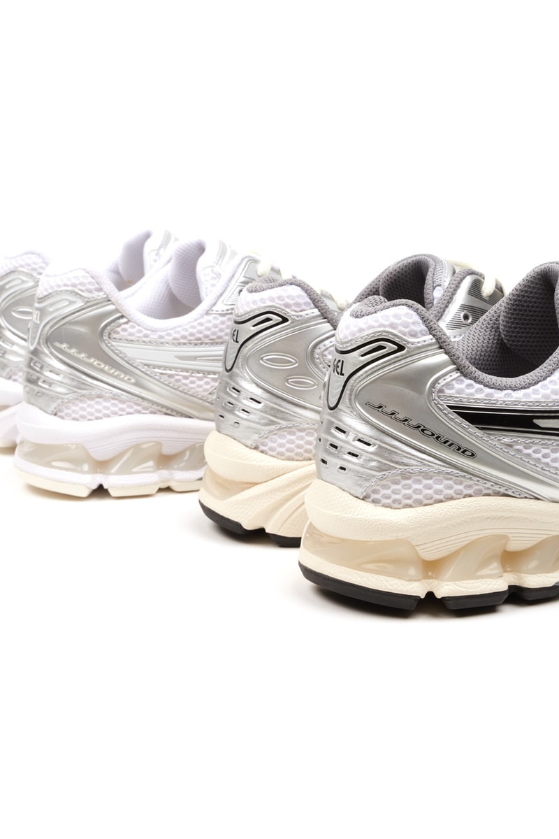 JJJJound x ASICS GEL-KAYANO 14 Collaboration Release Information White Silver Black Justin Saunders Sportstyle