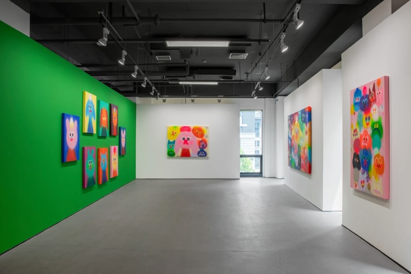 Jon Burgerman 'Group Therapy' Exhibition WOAW Gallery