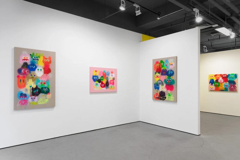 Jon Burgerman 'Group Therapy' Exhibition WOAW Gallery