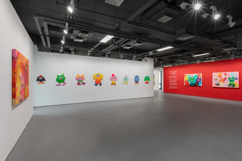 Jon Burgerman 'Group Therapy' Exhibition WOAW Gallery