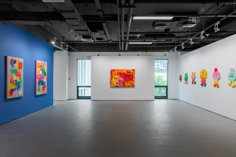 Jon Burgerman 'Group Therapy' Exhibition WOAW Gallery