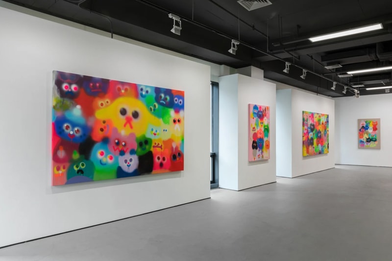 Jon Burgerman 'Group Therapy' Exhibition WOAW Gallery