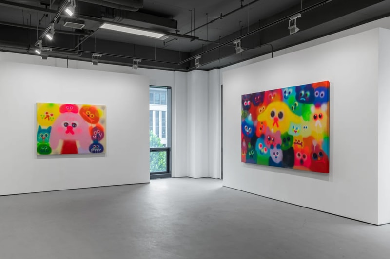 Jon Burgerman 'Group Therapy' Exhibition WOAW Gallery