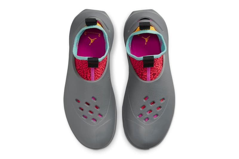 Jordan System.23 Clog Arrives in Grey Multicolor DN4890-066 Release info crocs michael jordan brand 