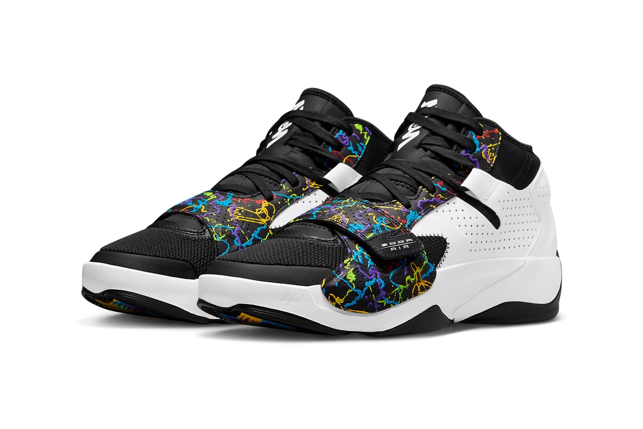 Jordan Zion 2 Multicolor Scribbles DO9068 003 Release Info date store list buying guide photos price