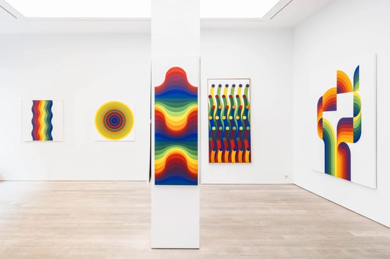 Julio Le Parc Presents His Chromatic Studies at Andréhn-Schiptjenko Gallery