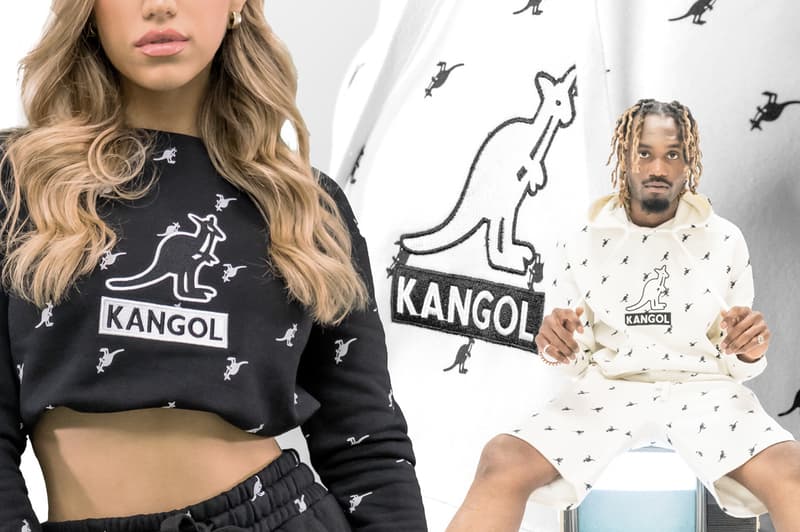 fashionhubclub kangol 90s retro hip hop pop culture brand british premium sreetwear iconic styling collection launch hoody jogger