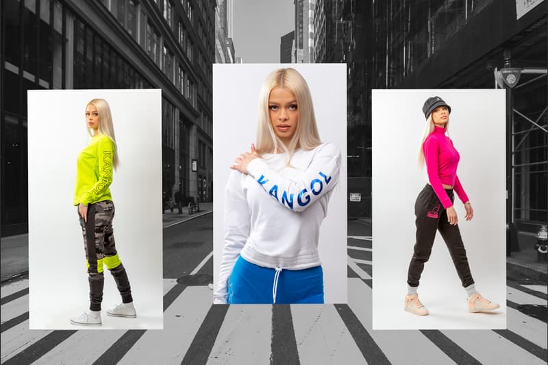 fashionhubclub kangol 90s retro hip hop pop culture brand british premium sreetwear iconic styling collection launch hoody jogger