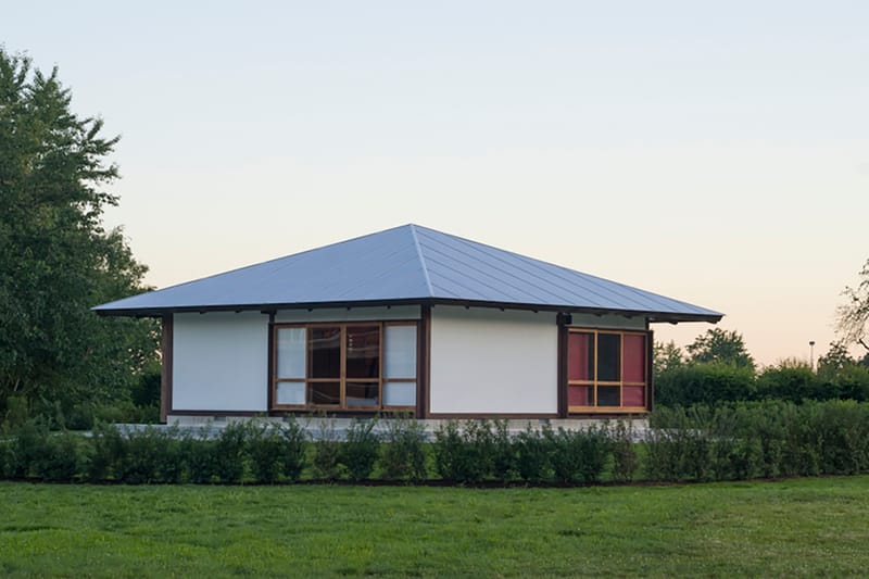 Kazuo Shinohara's Umbrella House Installed at Vitra Campus